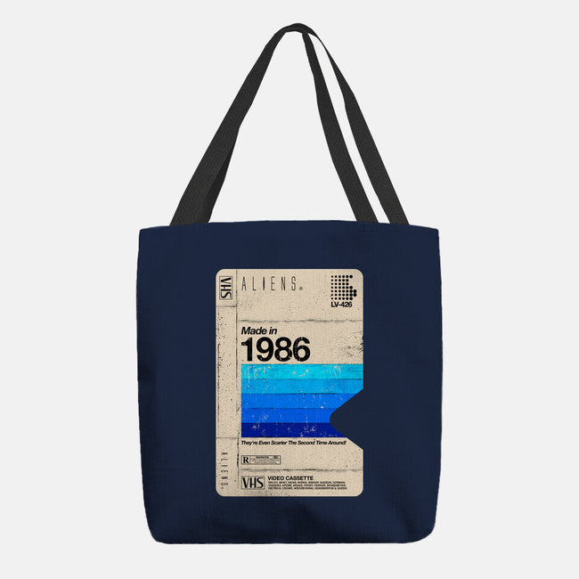 Aliens Blank Tape-None-Basic Tote-Bag-rocketman_art