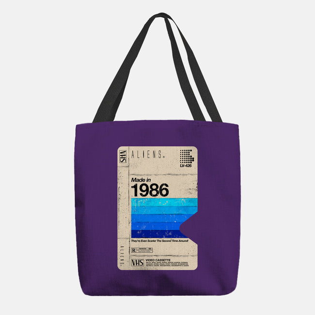 Aliens Blank Tape-None-Basic Tote-Bag-rocketman_art