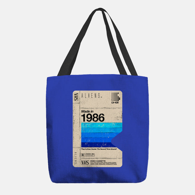 Aliens Blank Tape-None-Basic Tote-Bag-rocketman_art