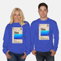 Aliens Blank Tape-Unisex-Crew Neck-Sweatshirt-rocketman_art