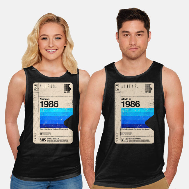 Aliens Blank Tape-Unisex-Basic-Tank-rocketman_art