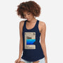 Aliens Blank Tape-Womens-Racerback-Tank-rocketman_art