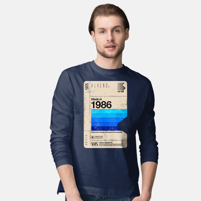 Aliens Blank Tape-Mens-Long Sleeved-Tee-rocketman_art