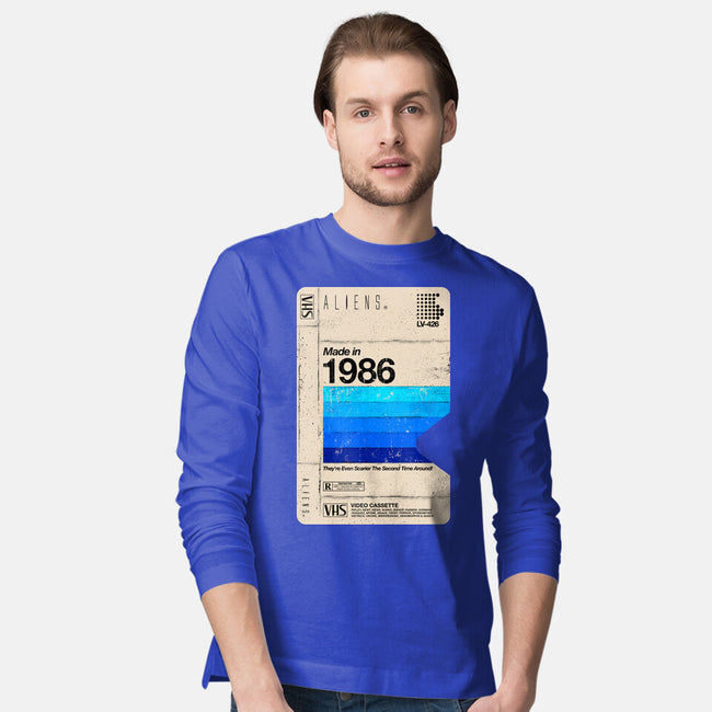Aliens Blank Tape-Mens-Long Sleeved-Tee-rocketman_art