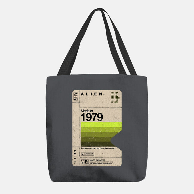 Alien Blank Tape-None-Basic Tote-Bag-rocketman_art