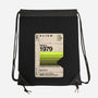 Alien Blank Tape-None-Drawstring-Bag-rocketman_art