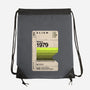 Alien Blank Tape-None-Drawstring-Bag-rocketman_art