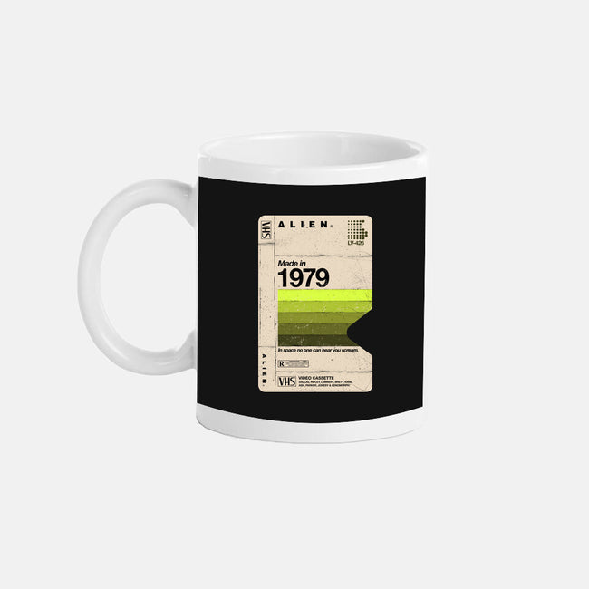 Alien Blank Tape-None-Mug-Drinkware-rocketman_art