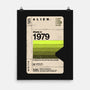 Alien Blank Tape-None-Matte-Poster-rocketman_art