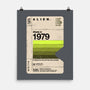 Alien Blank Tape-None-Matte-Poster-rocketman_art