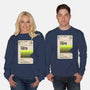 Alien Blank Tape-Unisex-Crew Neck-Sweatshirt-rocketman_art