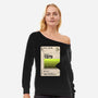 Alien Blank Tape-Womens-Off Shoulder-Sweatshirt-rocketman_art