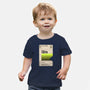 Alien Blank Tape-Baby-Basic-Tee-rocketman_art