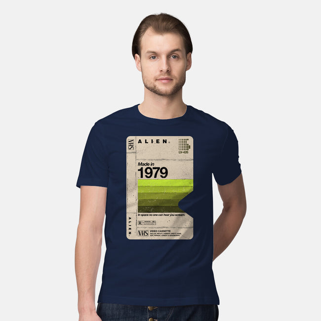 Alien Blank Tape-Mens-Premium-Tee-rocketman_art