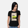 Alien Blank Tape-Womens-Basic-Tee-rocketman_art