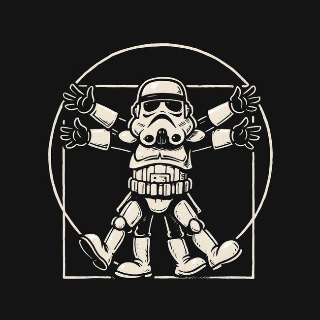 Vitruvian Stormtrooper-Mens-Basic-Tee-Immortalized