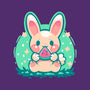Summer Watermelon Bunny-None-Stretched-Canvas-TechraNova