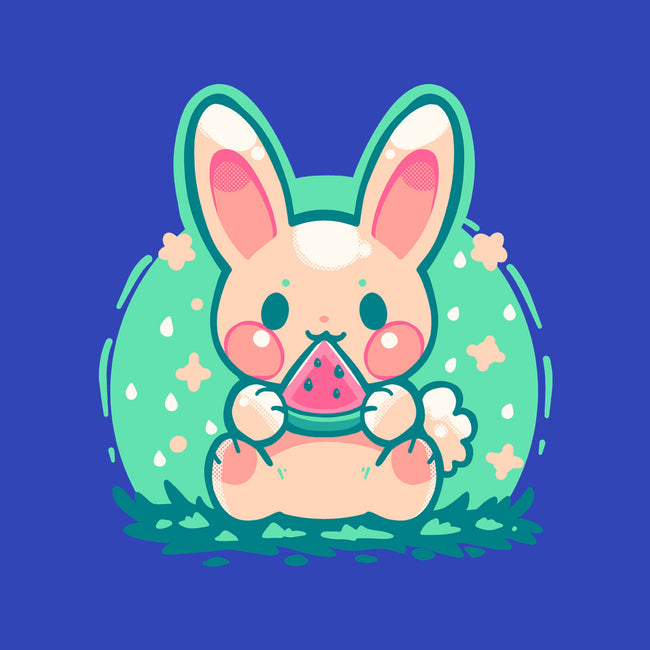 Summer Watermelon Bunny-Unisex-Basic-Tee-TechraNova