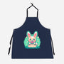 Summer Watermelon Bunny-Unisex-Kitchen-Apron-TechraNova