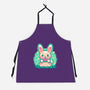 Summer Watermelon Bunny-Unisex-Kitchen-Apron-TechraNova