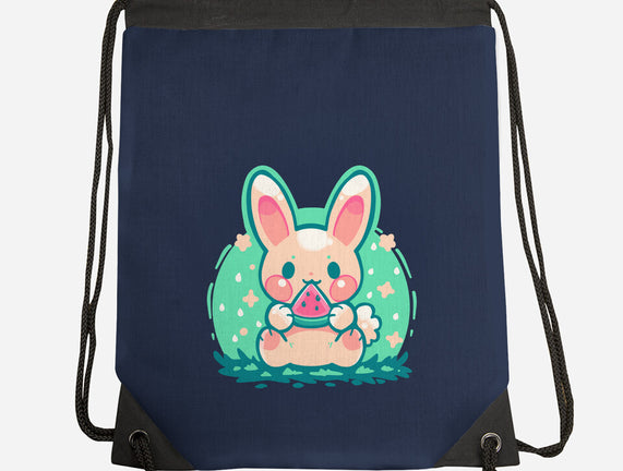 Summer Watermelon Bunny