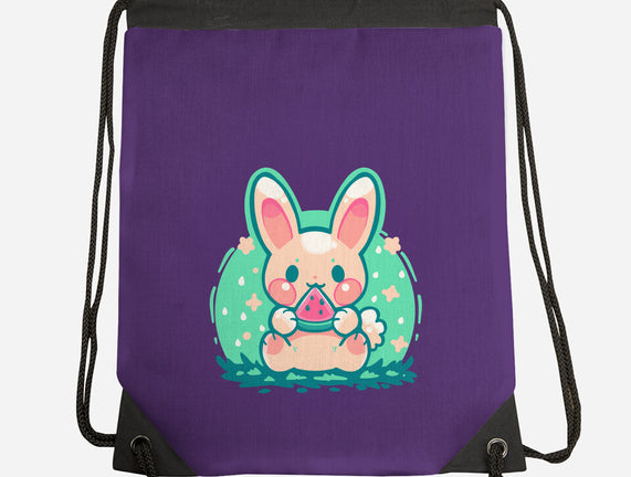 Summer Watermelon Bunny