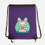 Summer Watermelon Bunny-None-Drawstring-Bag-TechraNova
