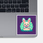 Summer Watermelon Bunny-None-Glossy-Sticker-TechraNova