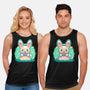 Summer Watermelon Bunny-Unisex-Basic-Tank-TechraNova