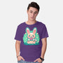 Summer Watermelon Bunny-Mens-Basic-Tee-TechraNova