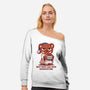 Next Week Has Been Exhausting-Womens-Off Shoulder-Sweatshirt-TechraNova