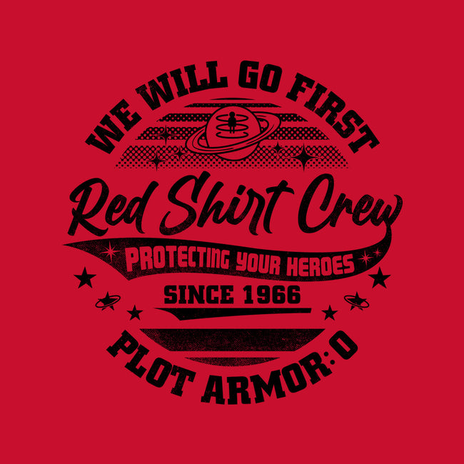 Red Shirt Crew-Youth-Crew Neck-Sweatshirt-rocketman_art