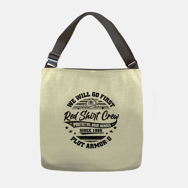Red Shirt Crew-None-Adjustable Tote-Bag-rocketman_art