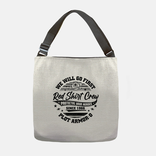 Red Shirt Crew-None-Adjustable Tote-Bag-rocketman_art