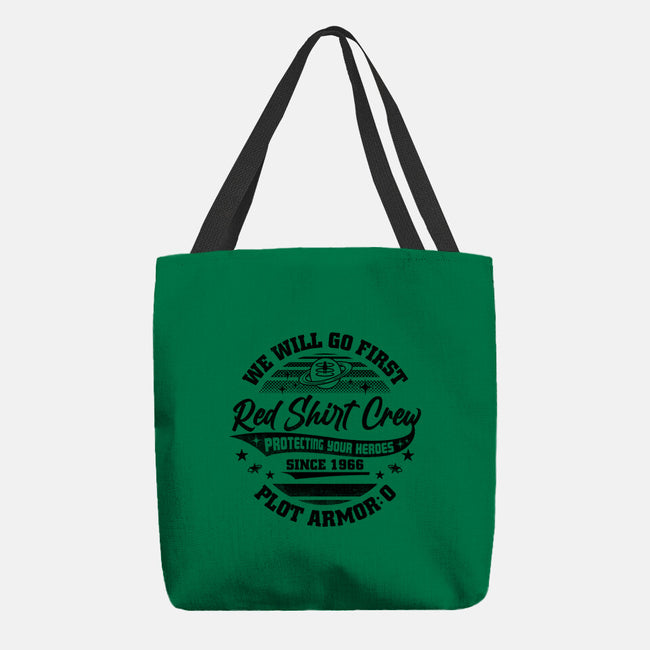Red Shirt Crew-None-Basic Tote-Bag-rocketman_art