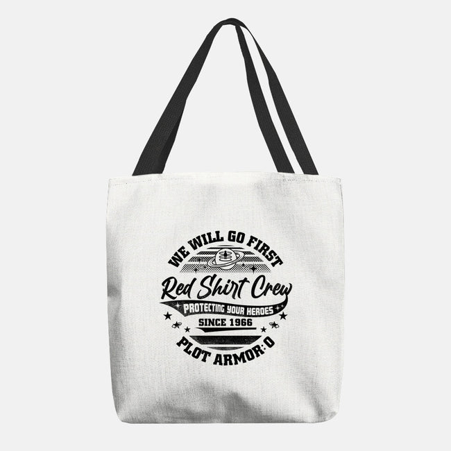 Red Shirt Crew-None-Basic Tote-Bag-rocketman_art