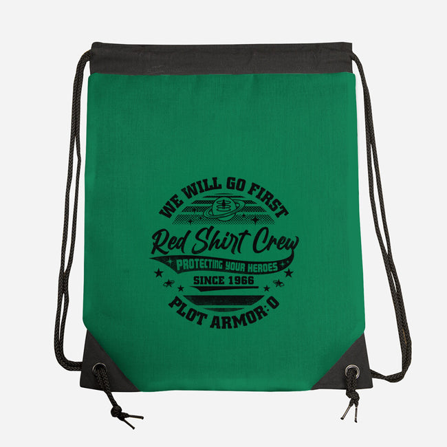 Red Shirt Crew-None-Drawstring-Bag-rocketman_art