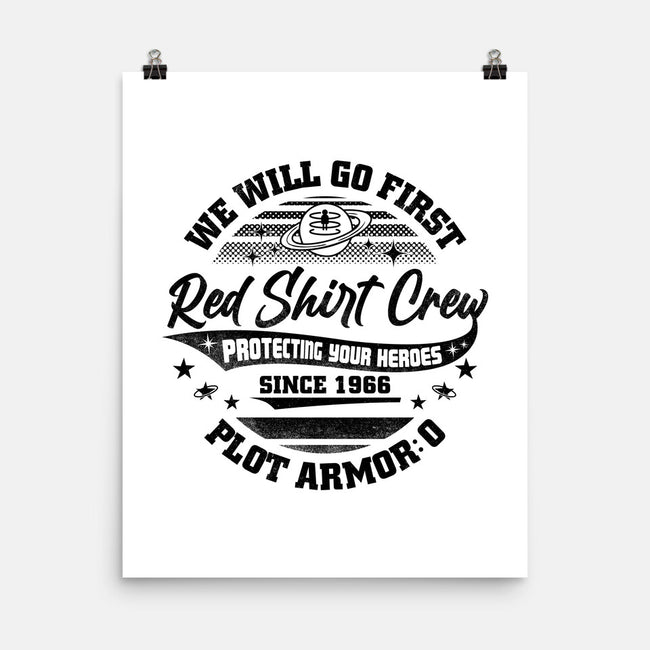 Red Shirt Crew-None-Matte-Poster-rocketman_art