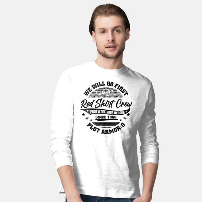 Red Shirt Crew-Mens-Long Sleeved-Tee-rocketman_art