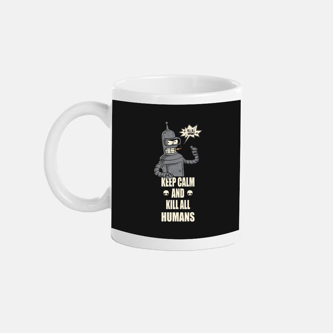 Calm And Kill-None-Mug-Drinkware-turborat14