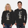 Calm And Kill-Unisex-Crew Neck-Sweatshirt-turborat14