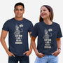 Calm And Kill-Unisex-Basic-Tee-turborat14