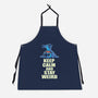 Keep Calm And Stay Weird-Unisex-Kitchen-Apron-turborat14