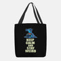 Keep Calm And Stay Weird-None-Basic Tote-Bag-turborat14