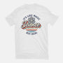 Science Magic Vintage-Womens-Fitted-Tee-rocketman_art