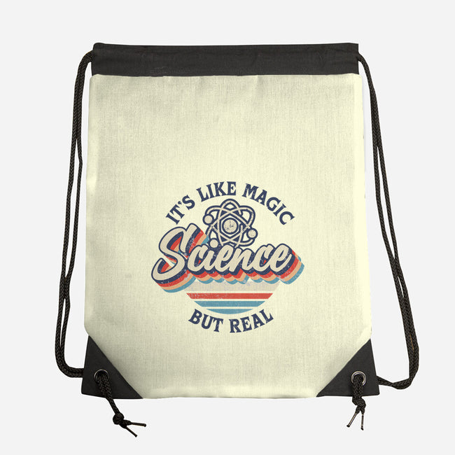 Science Magic Vintage-None-Drawstring-Bag-rocketman_art