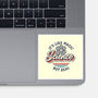 Science Magic Vintage-None-Glossy-Sticker-rocketman_art