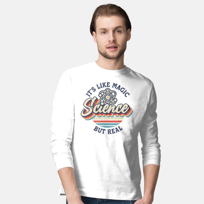 Science Magic Vintage-Mens-Long Sleeved-Tee-rocketman_art
