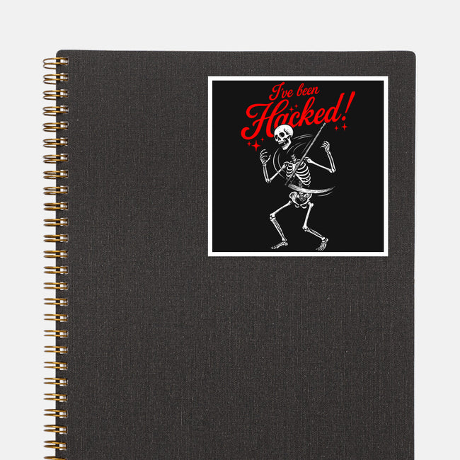 I've Been Hacked-None-Glossy-Sticker-Boggs Nicolas