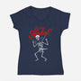I've Been Hacked-Womens-V-Neck-Tee-Boggs Nicolas